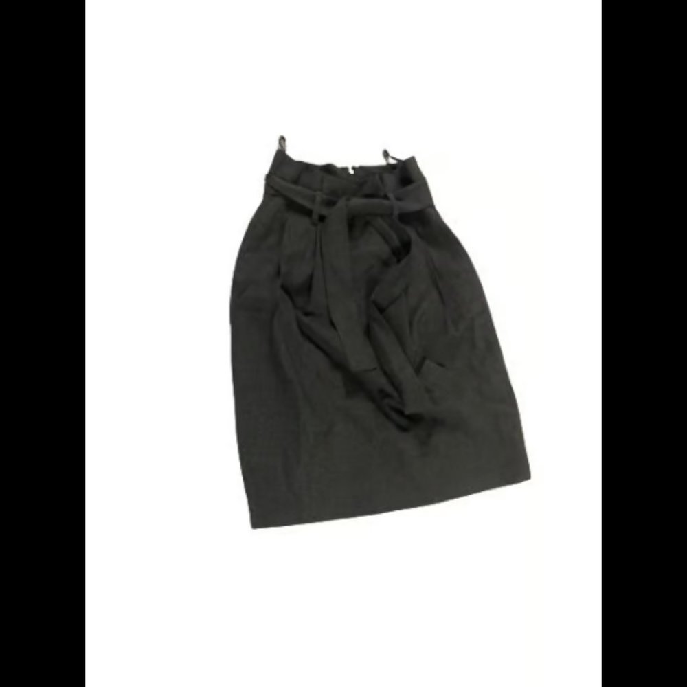 COS Belted Women's Wool Blend Skirt Sz 4